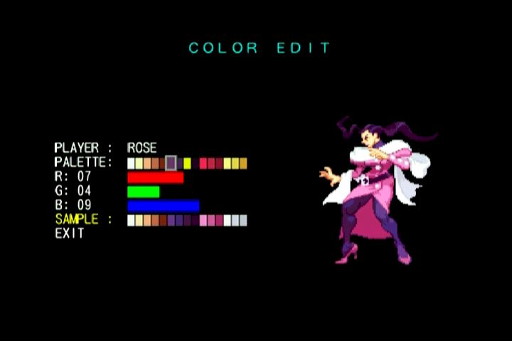 Street Fighter Alpha 3 Colors –