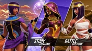Menat SFV costumes.png (2.44 MB) Menat's costumes.