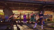 Akira's Light, Medium, Heavy, and EX Airborne Kiko Kai in Street Fighter V.