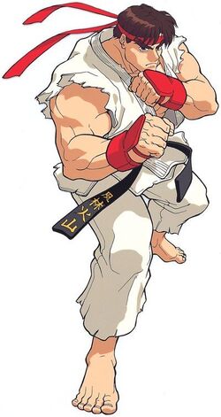 Ryu artwork #3, Street Fighter Alpha