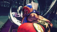 Balrog about to use the Gigaton Blow.