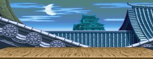 Suzaku Castle, Ryu's stage in Street Fighter II