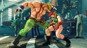 Alex using Head Crush against Cammy.
