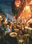 Honda no Udon.jpg (342 KB) E. Honda, Chun-Li, Ibuki, Dan, Akira, and Shoma in Arnold Tsang's artwork for UDON's Art of Capcom artbook.