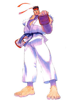 ryu (street fighter) drawn by kuroneco