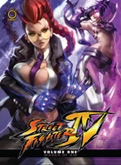 Juri in the cover of the first of the Street Fighter IV comics.