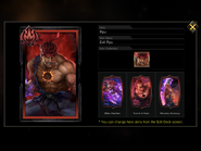 Evil Ryu skin.