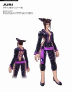 Super Street Fighter IV new costume concept art.
