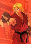 Street Fighter III: New Generation: art by Kinu Nishimura.