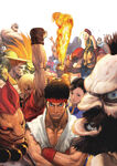 Street Fighter Eternal Challenge Japan Version Cover by Daigo Ikeno.