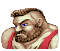 Zangief artwork for @Capcom_Unity's Street Fighter II: Special