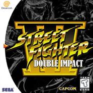 Street Fighter III: Double Impact Sega Dreamcast - América del Norte