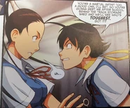 Makoto with Ibuki in Street Fighter Legends Ibuki