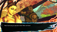 Ibuki mentioning Don-chan in a Win Quote.