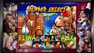 Street Fighter III: New Generation Character Selection.