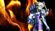 Area as she appears in Fighting EX Layer