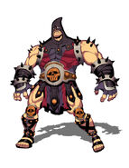 Hugo's Ultra Street Fighter IV pre-order bonus costume.