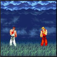 Ryu vs Ken SNES