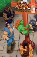 SFU11 CVRB UltraJam.jpg (594 KB) Blanka featured in a variant cover for issue #11 of Street Fighter Unlimited by UDON.