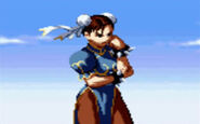 SNK vs. Capcom: SVC Chaos: Chun-Li's Ending.