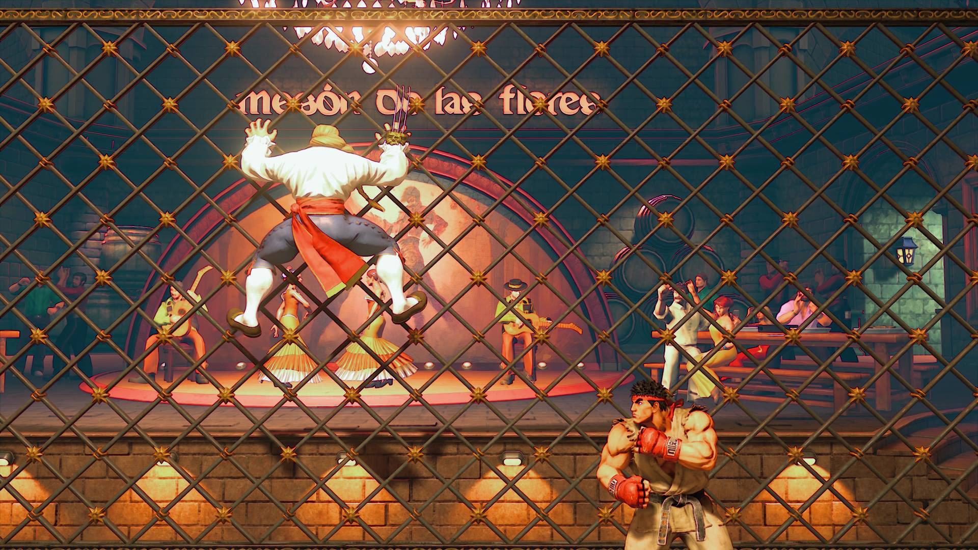 Cage Climb, Street Fighter Wiki