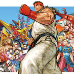 ALL ABOUT Capcom Fighting Game 1987-2000 Cover by Kinu Nishimura.
