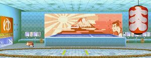 E. Honda's stage in Street Fighter II