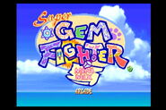 The Gem Fighter logo has a Kunai in the "Mini Mix" portion of the logo, holding the paper.