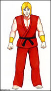 Ken from the original Street Fighter.