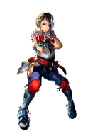 Akira in Japanese social game Onimusha Soul.