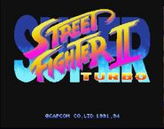 Super Street Fighter II Turbo logo.