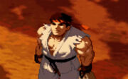 SNK vs. Capcom: SVC Chaos: Ryu's Ending.