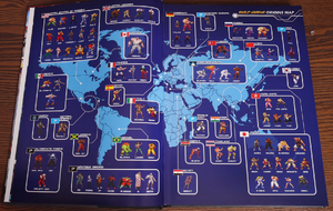 World Warrior Origins Map