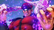 M. Bison's Victory Pose in Street Fighter V.