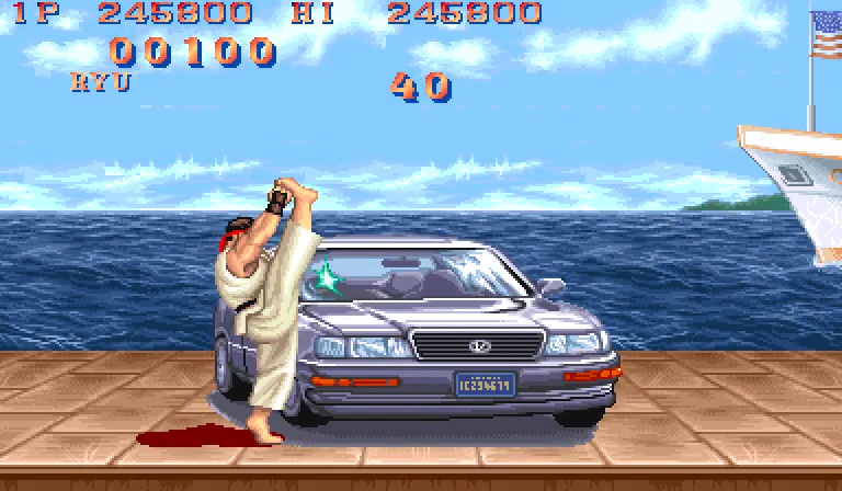 street fighter 2 oh my car