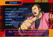 Street Fighter Alpha 3 PlayStation Story Screen.png (41 kB) Pantalla de historia (versión de Sony PlayStation, debe notarse la ilustración original comparada con la versión arcade)