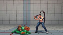 Shout of Earth, Street Fighter Wiki