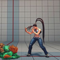 Backstep Roll, Street Fighter Wiki