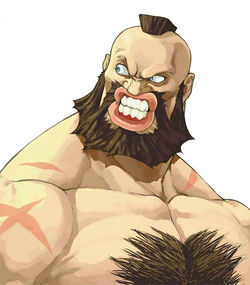 Zangief artwork #2, Street Fighter 2: High resolution