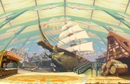 Hugo's stage in Street Fighter III: 2nd Impact