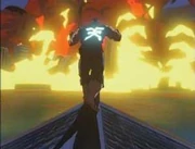 Akuma in the Street Fighter USA cartoon.