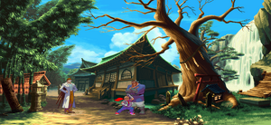 Escenario de Ibuki en Street Fighter III: New Generation