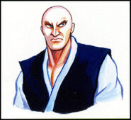 Street Fighter, ilustración retrato original.