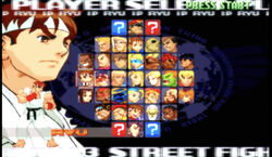 Character Select, Street Fighter Wiki
