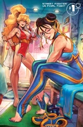 Street Fighter vs. Final Fight #1 variant cover by ReiQ.