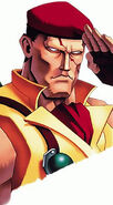 Rolento's character select portrait from Final Fight Revenge.