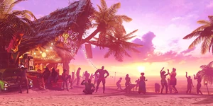 Bathers Beach stage in Street Fighter 6