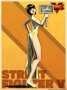 Tonfa (Shadaloo C.R.I. profile art)