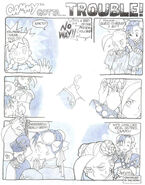 Chun-Li and Cammy comic.