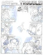 Cammy and Chun-Li comic.